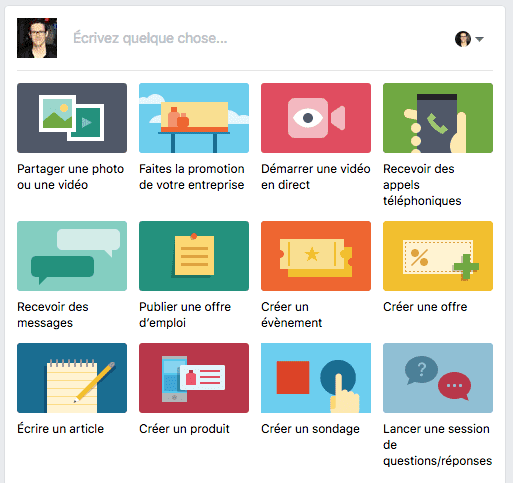 post facebook