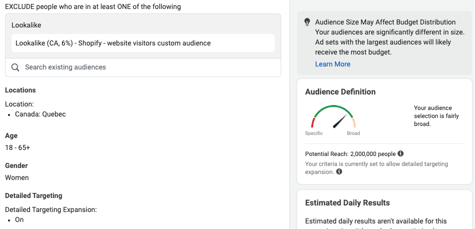 broad audience