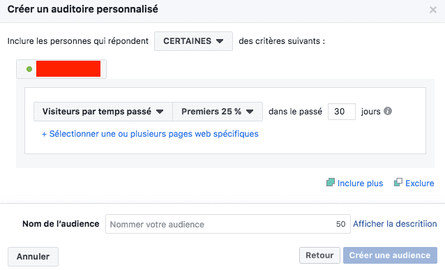 custom audience facebook