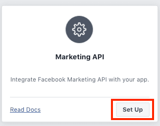 marketing API