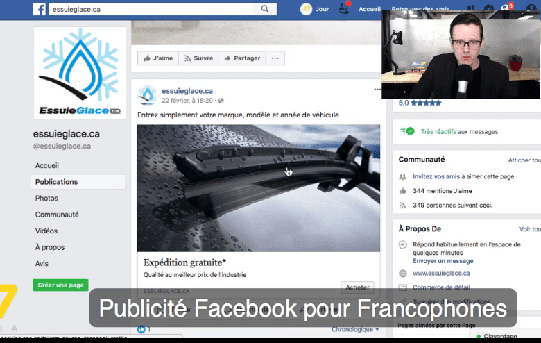 analyse pub facebook