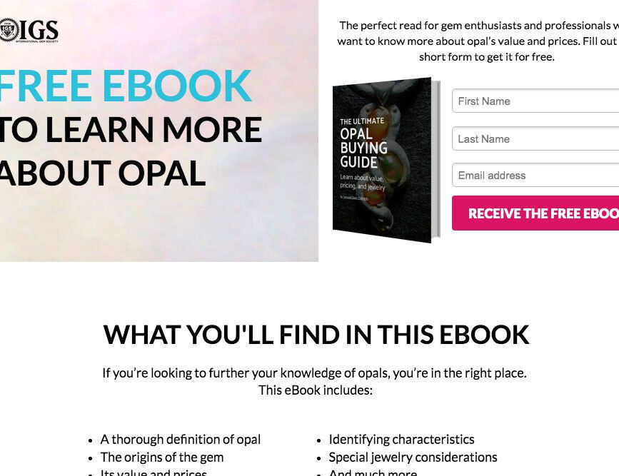 landing page facebook ads