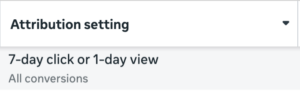 attribution large meta ads