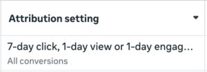 attribution meta ads