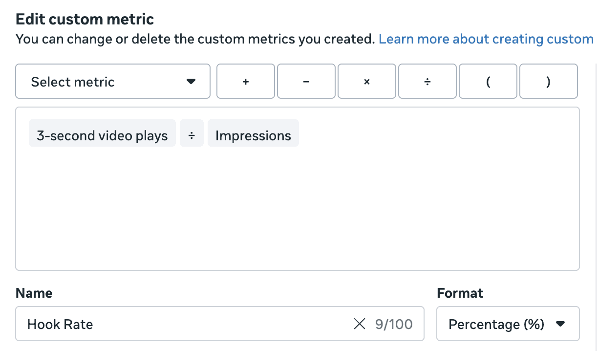 hook rate facebook ads